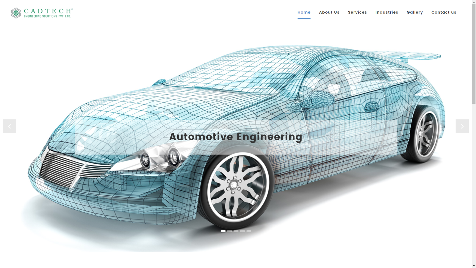 Cadtech Group Website Design