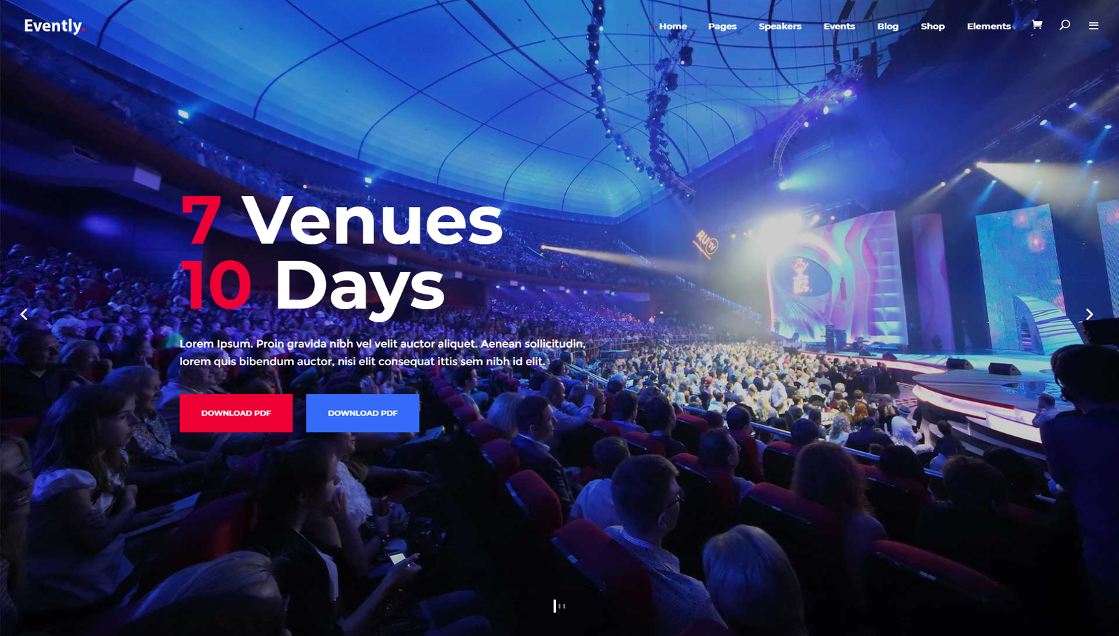 Website Designs For Conferences & Events – 22+ Website & Features